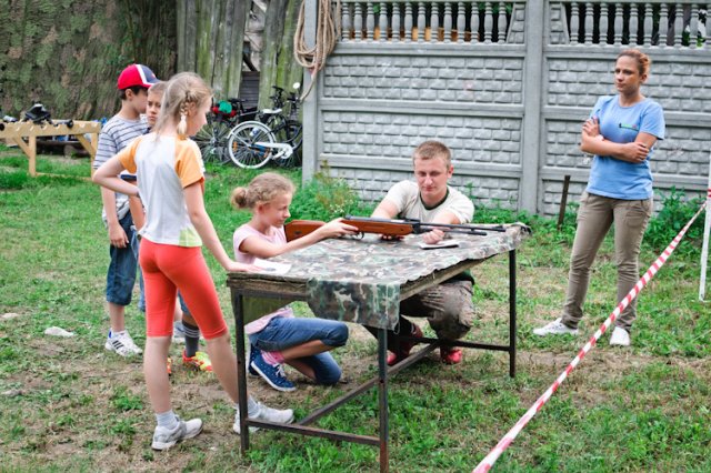 Wycieczka szkolna - Sportowa Osada czerwiec 2012